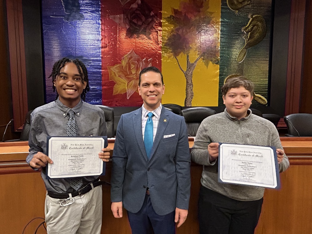 NYS Assembly hosts student cabinet
