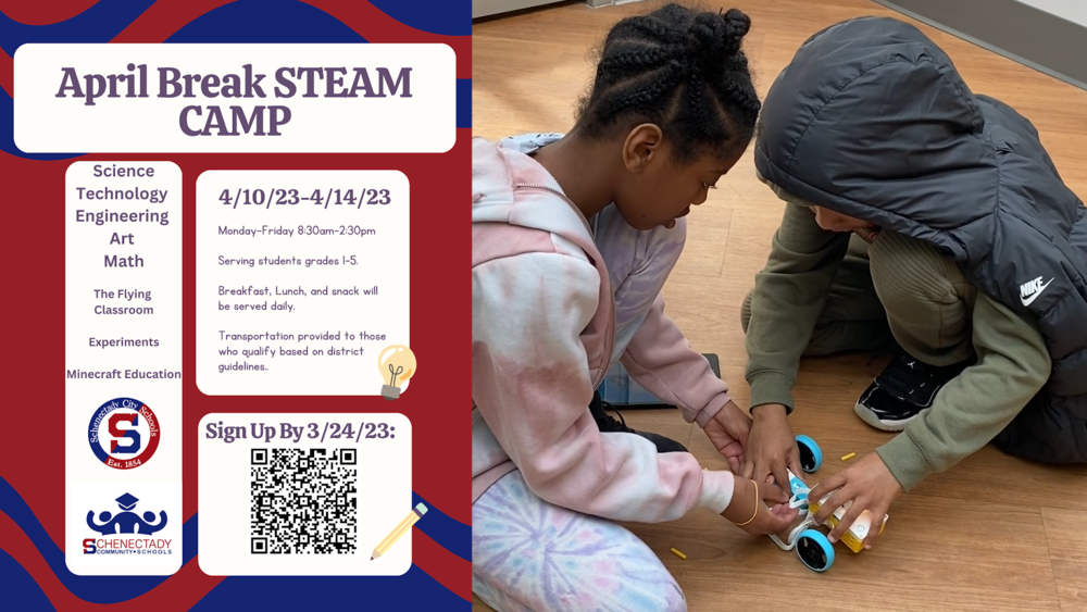 April STEAM Camp
