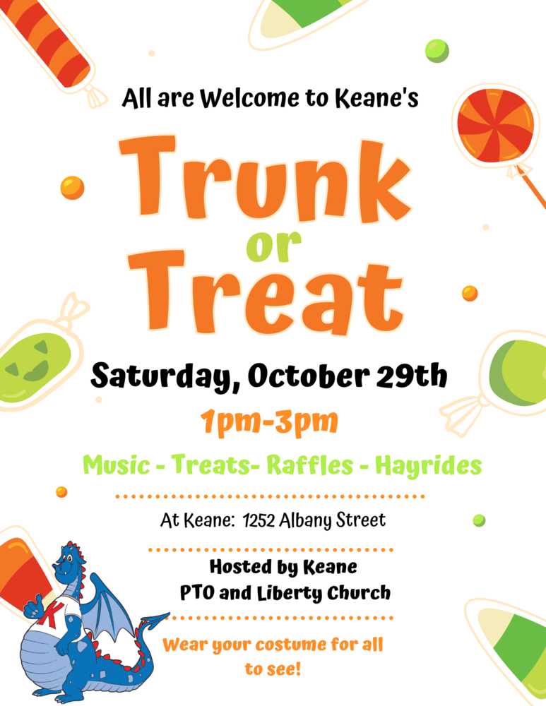 Trunk or Treat - Oct 29th