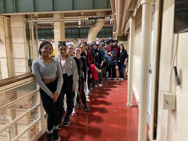 SHS students enjoy tour of GE Building 273