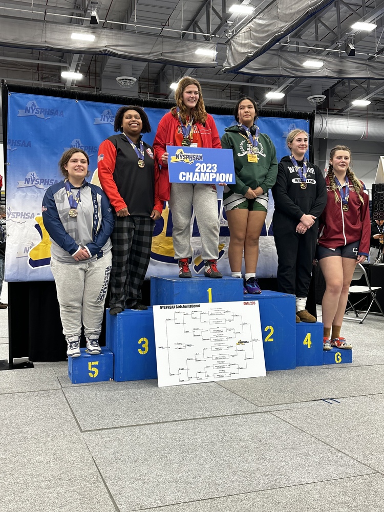 Schenectady Girls Wrestlers compete at the first ever NYS Invy