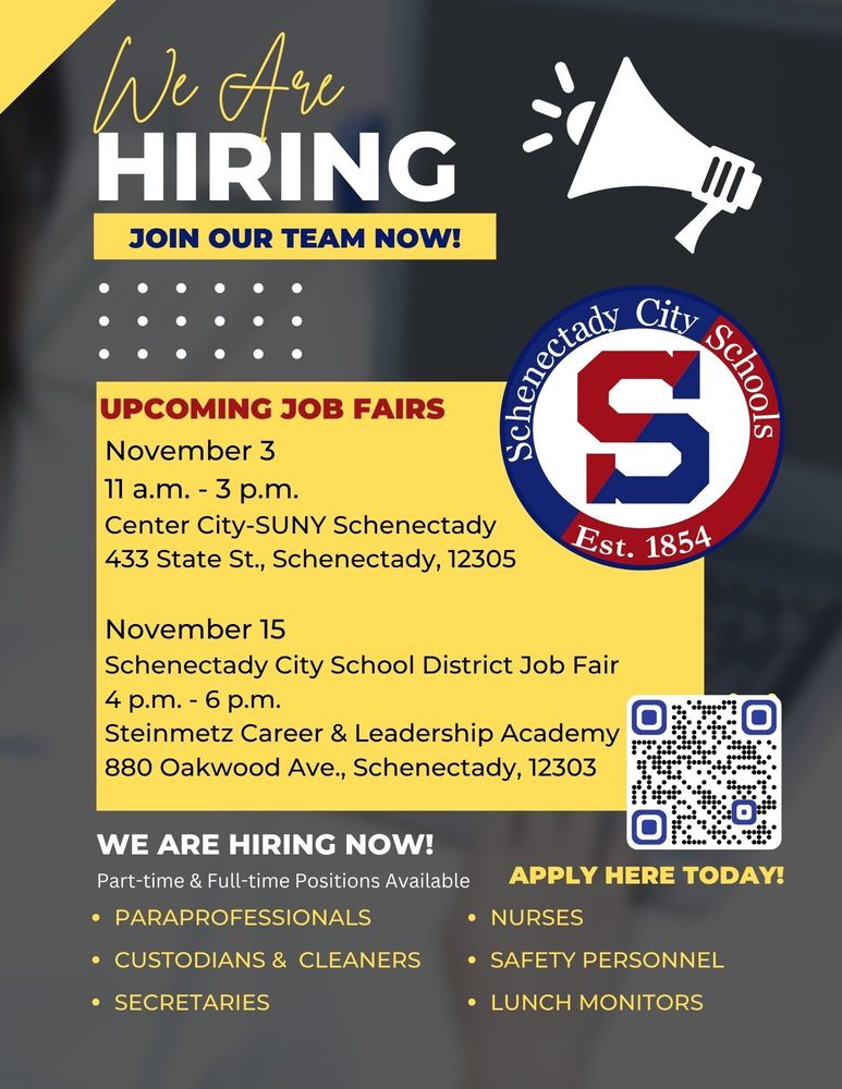 We are. hiring now!
