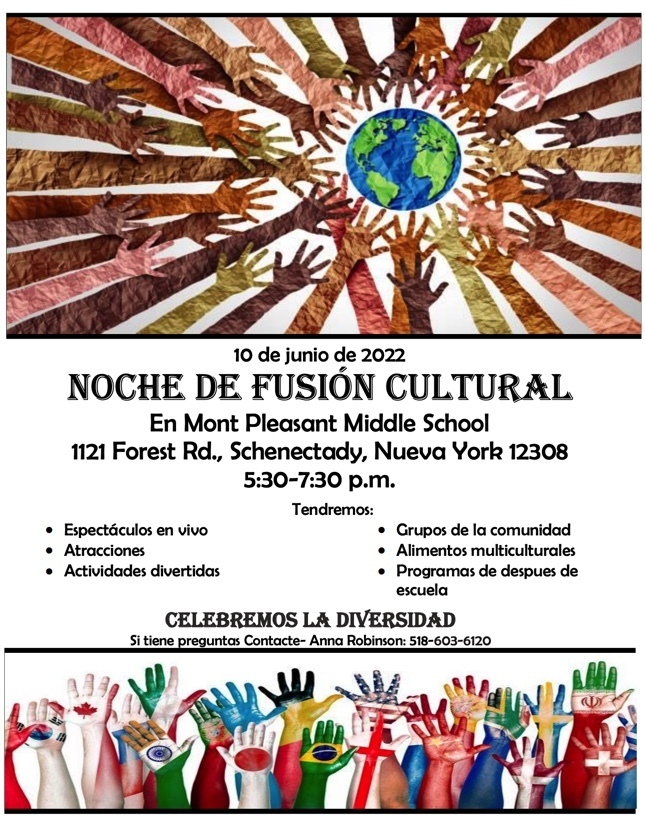 Cultural Fusion Night at Mont Pleasant Middle School