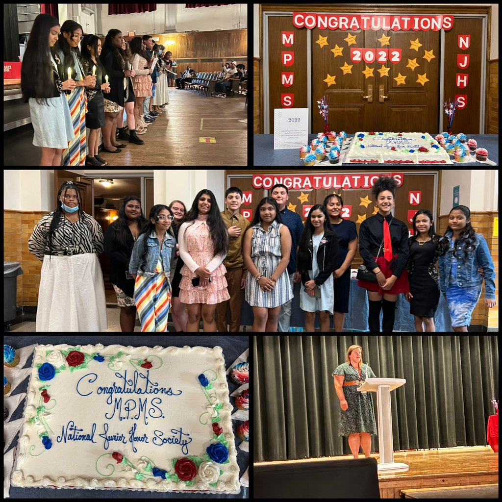 Congrats to the first members of the MPMS National Juniors Honor Society