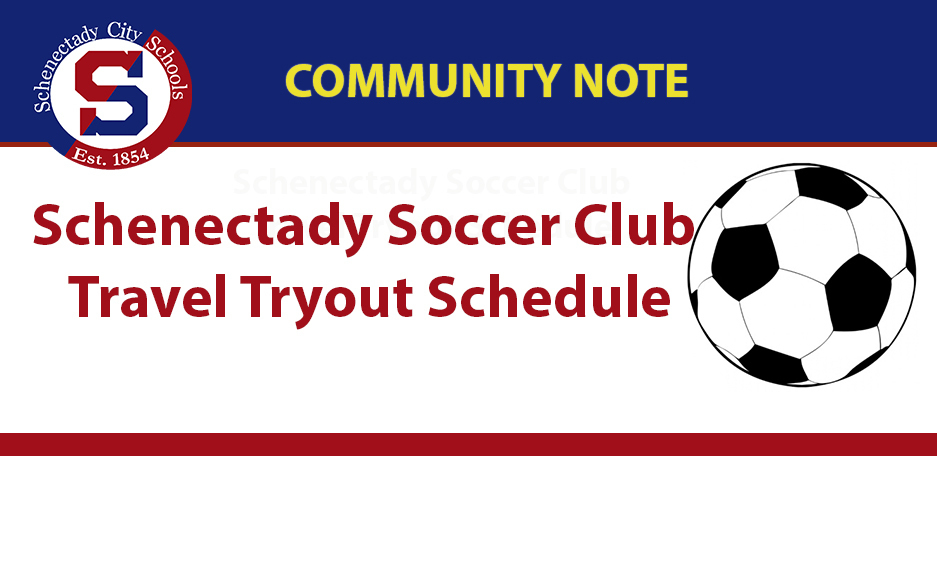 Schenectady Soccer Club Tryout Schedule