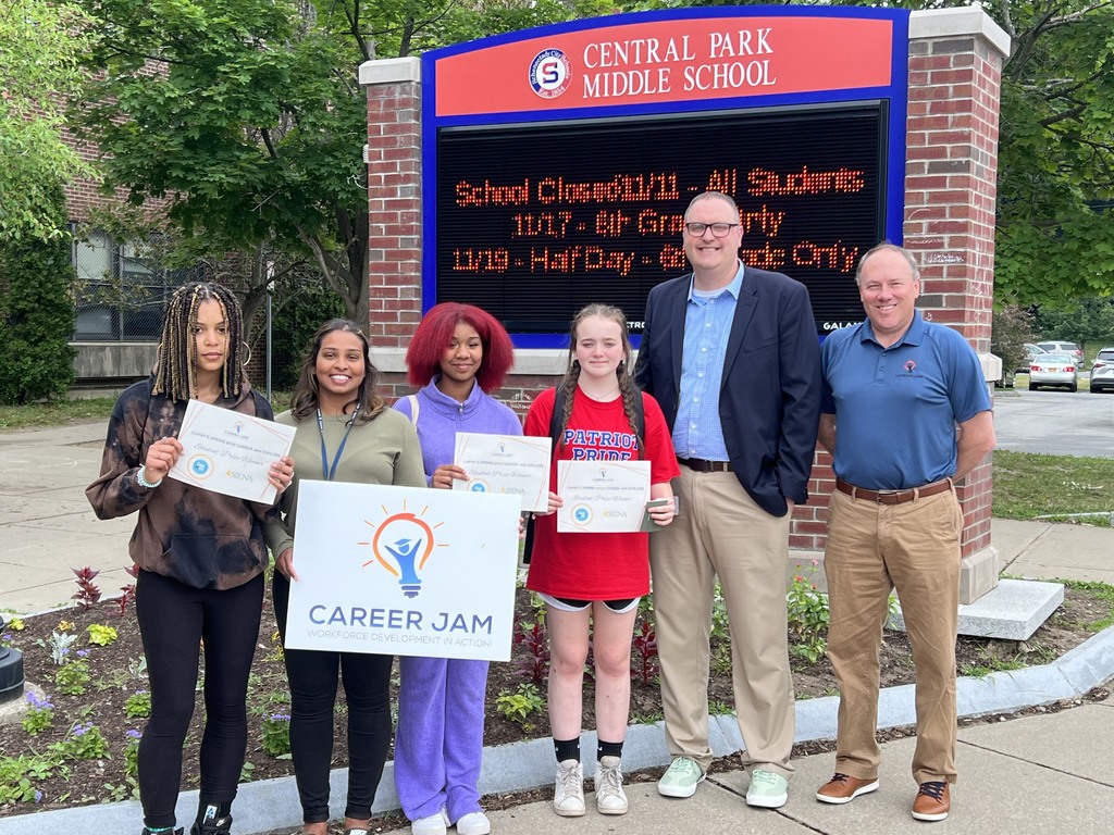 Congratulations to the Central Park Students who won prizes at Career Jam