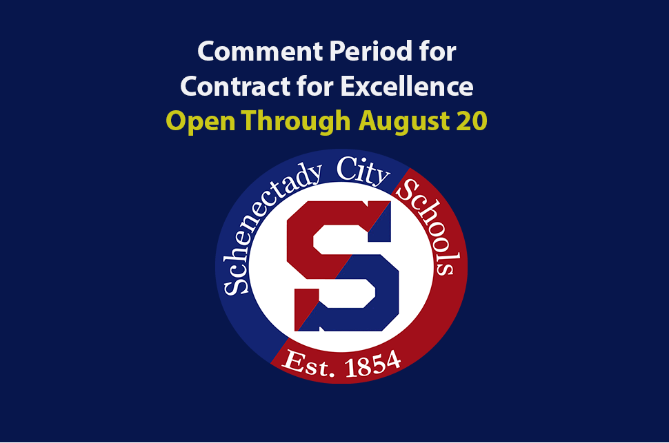 Comment Period of Contract for Excellence is open through August 20