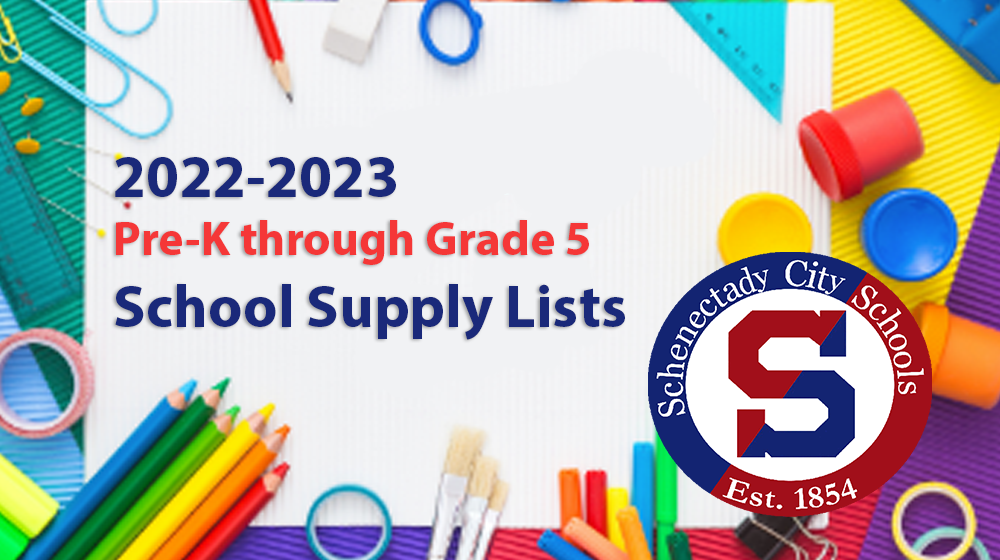 2022-2023 Elementary School Supply Lists