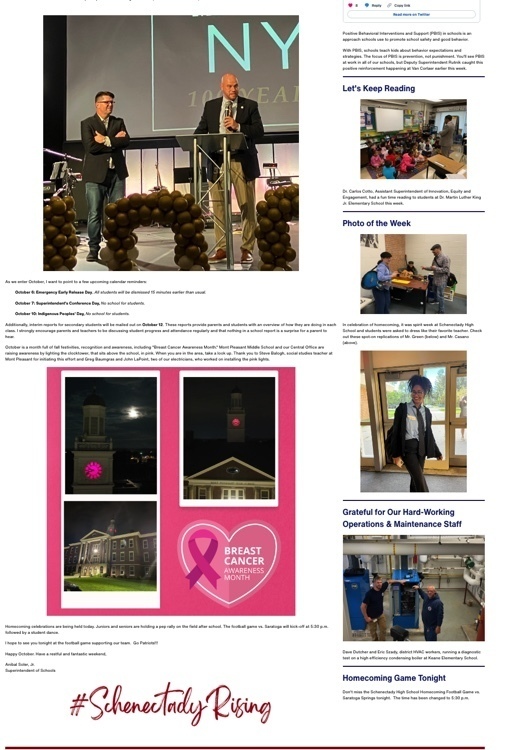 Superintendent's Brief: September 30 2022