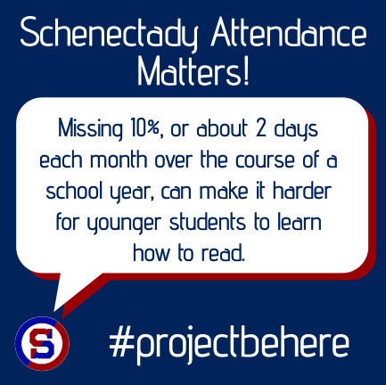 Project Be Here: Attendance affects reading in the early grades