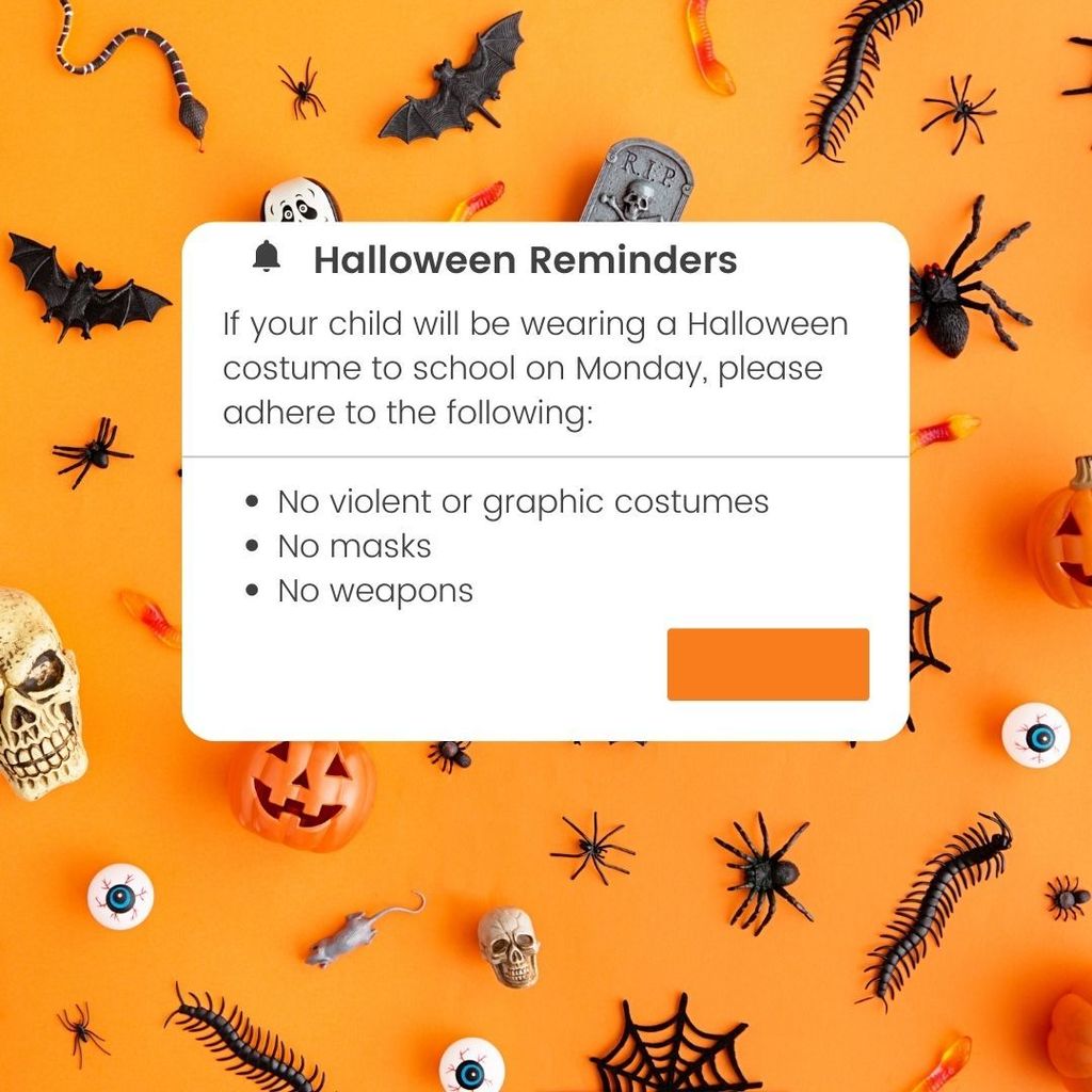 Halloween Costume Reminders