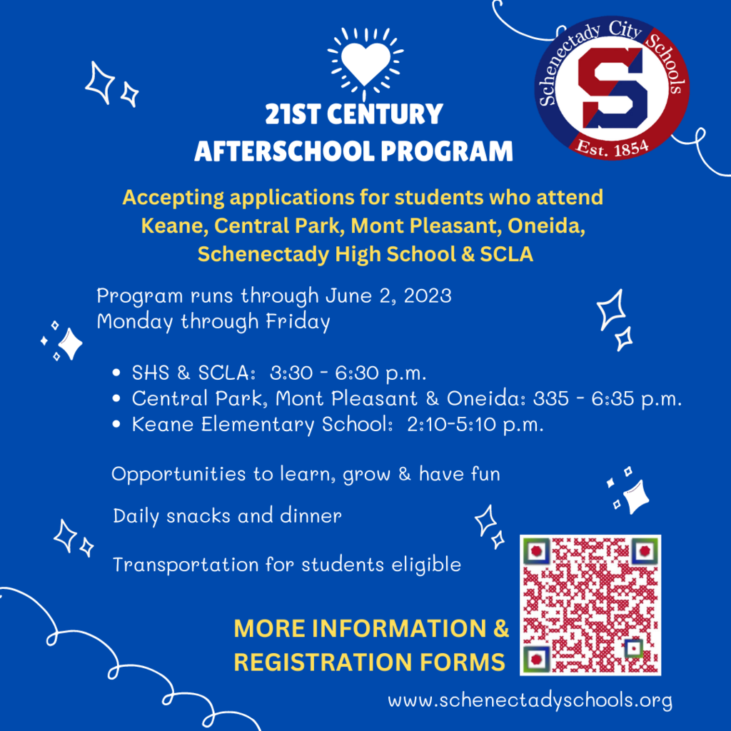 Accepting Applications for the 21st Century Afterschool Program