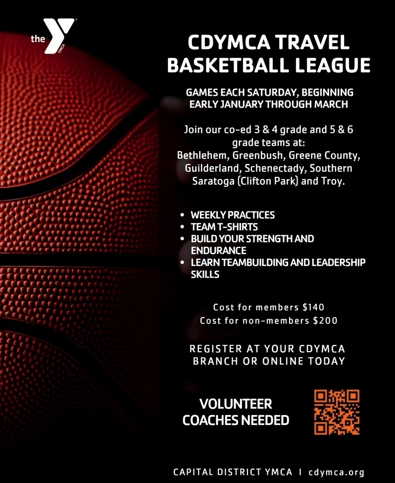 CDYMCA Travel Basketball League Registration Information