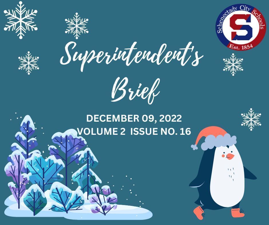 Superintendent's Brief: December 09 2022