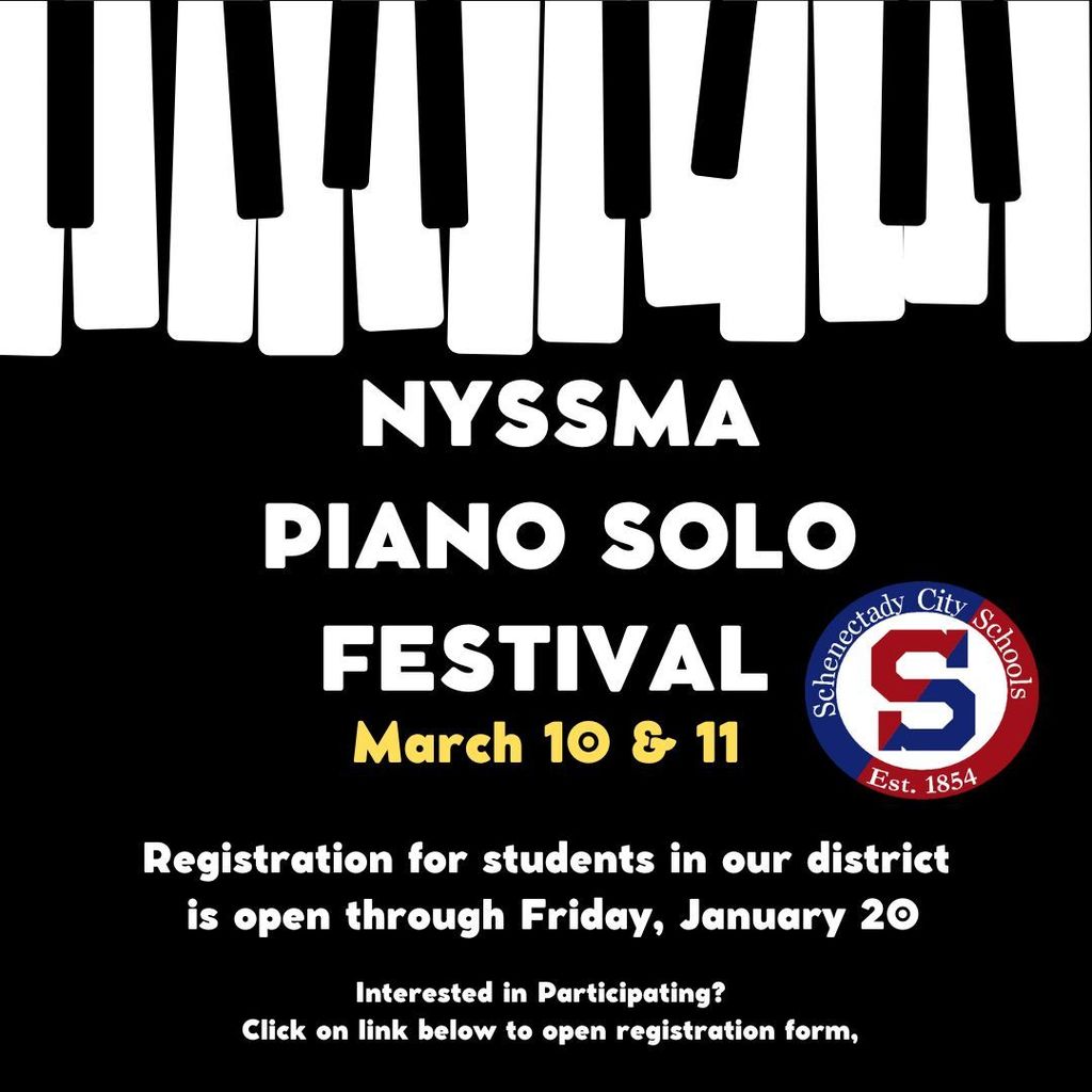 NYSSMA Piano Solo Festival Registration