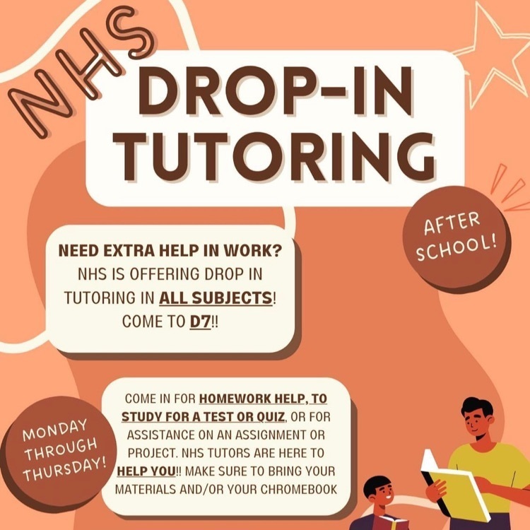 drop in tutoring