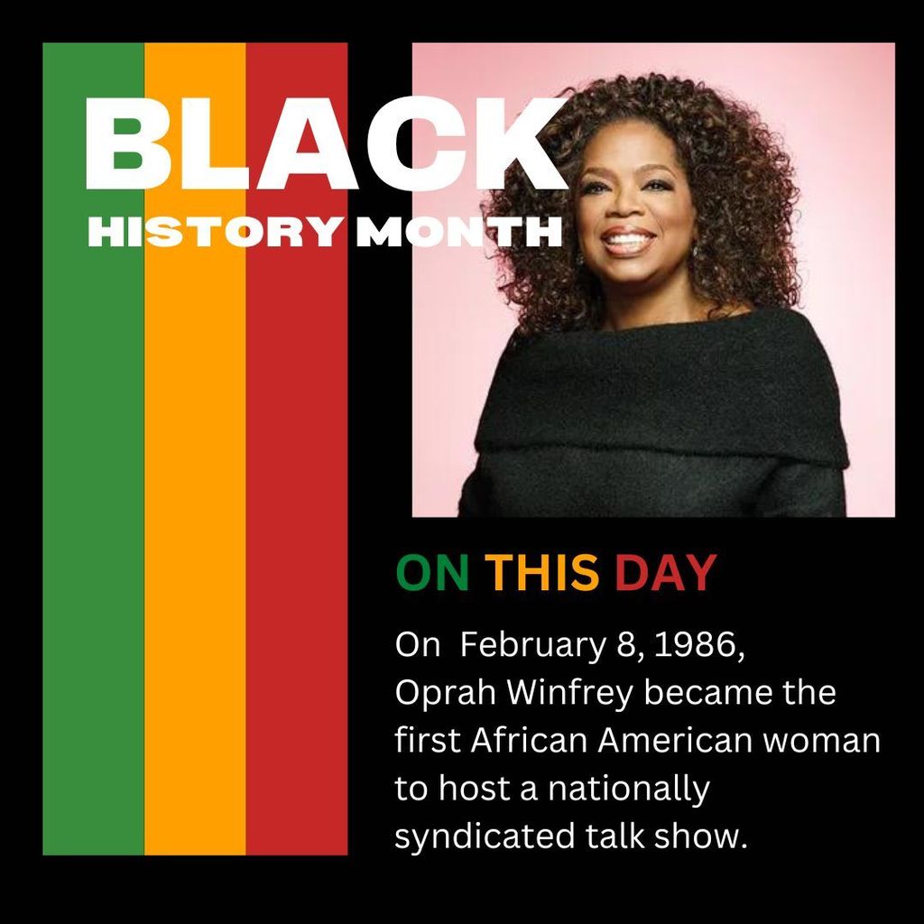 Black History Month:   Oprah Winfrey