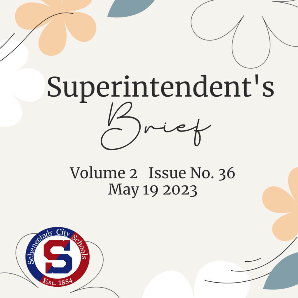 Superintendent's Brief May 19
