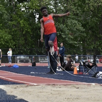 king jumper at track meet