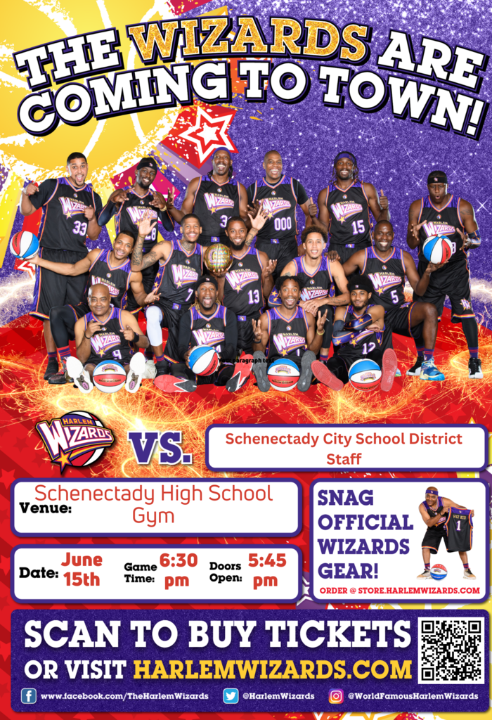 Buy your tickets for the Harlem Wizards